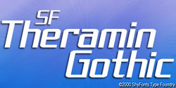 SF Theramin Gothic